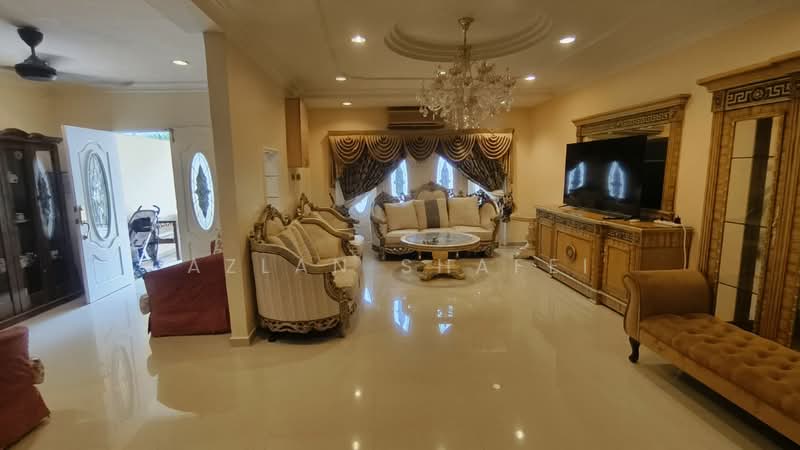 Rumah Teres 2 Tingkat untuk Dijual di Ukay Perdana (Ulu Kelang) - Azlan Shafei - Living Room - PropertyGuru.com.my