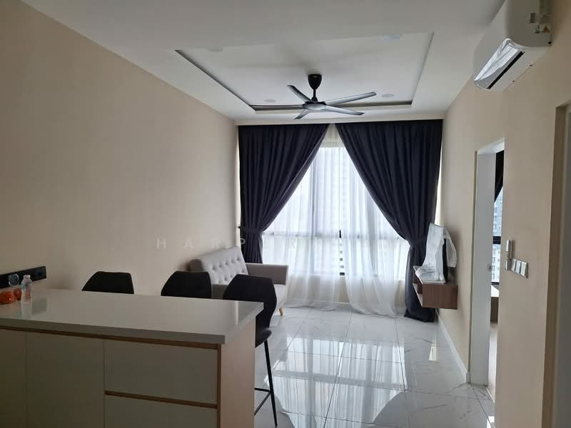Service Residence for Rent at Ruby Seapark - Harper Tan - Living Room - PropertyGuru.com.my