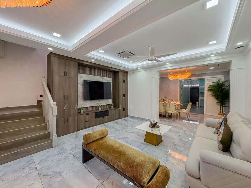 Rumah Teres 2 Tingkat untuk Dijual di Taman Setiawangsa (Setiawangsa) - Zaty Jasmin - Living Room - PropertyGuru.com.my