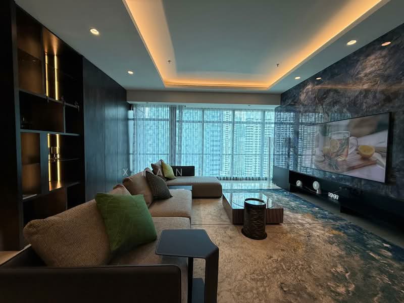 Service Residence for Rent at The Ritz-Carlton Residences - Xiang Lee - Living Room - PropertyGuru.com.my