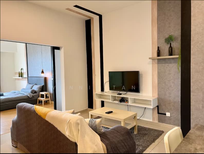 Servis Apartment untuk Dijual di Horizon Suites - Vinnie Tang - Living Room - PropertyGuru.com.my