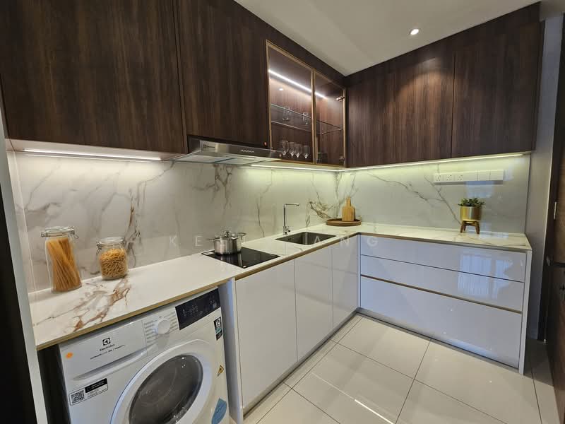 Servis Apartment untuk Dijual di Golden Crown Residence - Kelly Ang - Kitchen - PropertyGuru.com.my