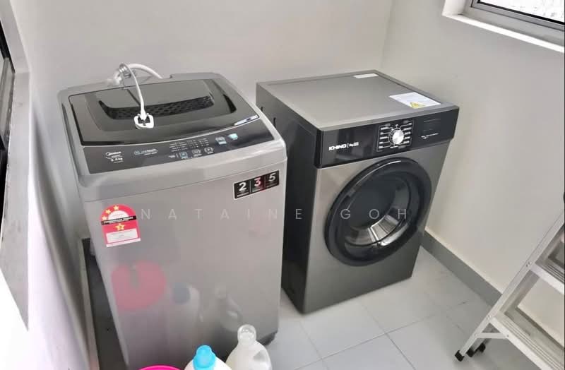 Service Residence for Rent at The Platino Serviced Apartment - Nataine Goh - Washing machine room - PropertyGuru.com.my
