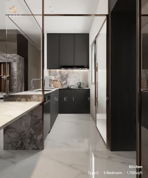Service Residence for Sale at Arden @ One Bukit Senyum - Genki Yap - Kitchen - PropertyGuru.com.my