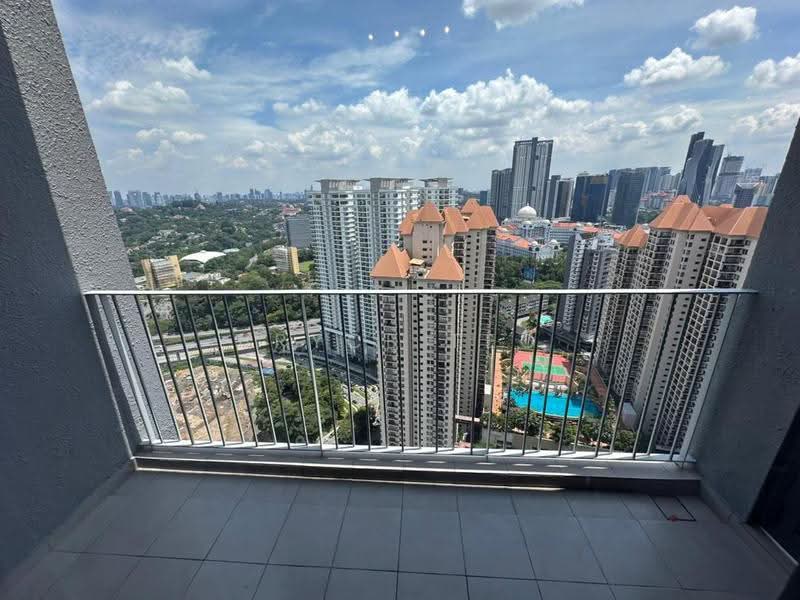 Service Residence for Rent at The Era @ Duta North - Bryce Teo - Balcony - PropertyGuru.com.my