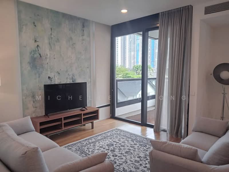 Servis Apartment untuk Disewa di Arcoris Residences - Michelle Cheong - Living Room - PropertyGuru.com.my