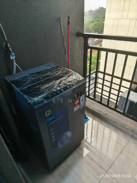 Service Residence for Sale at Country Garden Central Park - Jensen Goh - Balcony - PropertyGuru.com.my