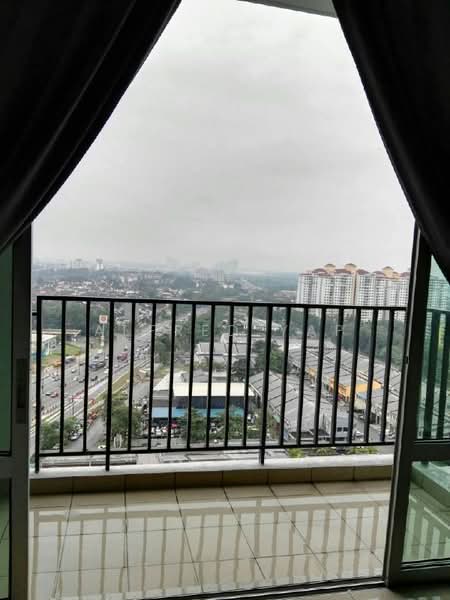 Service Residence for Sale at Greenfield Regency - Alfred Yap - Balcony - PropertyGuru.com.my
