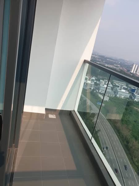 Service Residence for Rent at Service Residence @ Landmark Residence 1 - Zed Bu - Balcony - PropertyGuru.com.my