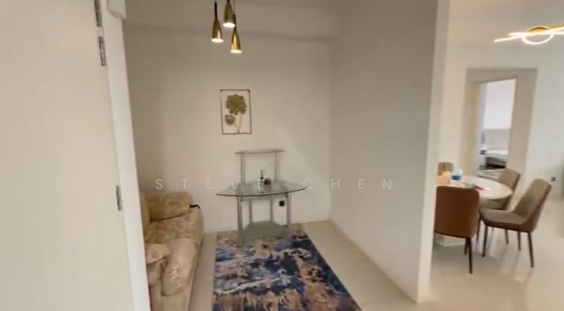 Service Residence for Rent at Duta Park Residences - Steve Chen - Living Room - PropertyGuru.com.my