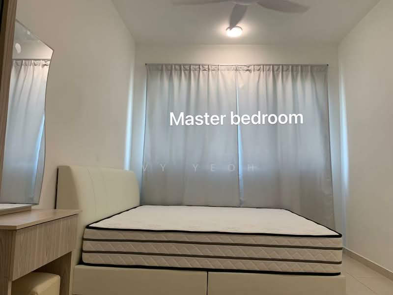 Condominium for Rent at i-Santorini - Ivy Yeoh - Master Bedroom - PropertyGuru.com.my