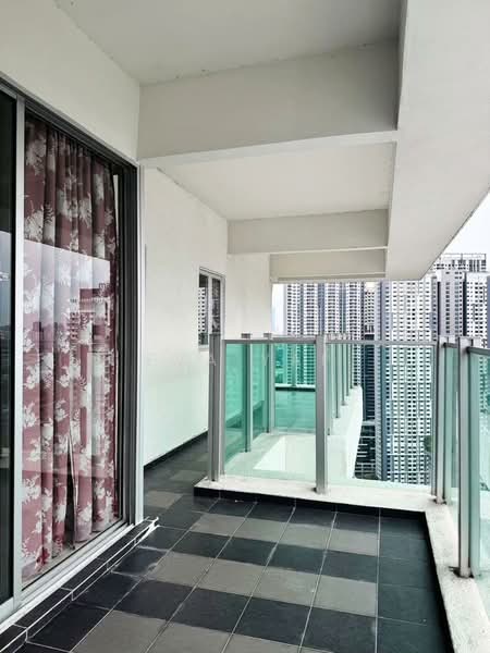 Servis Apartment untuk Disewa di Maxim Citylights @ Sentul KL - Eva Yap - Balcony - PropertyGuru.com.my