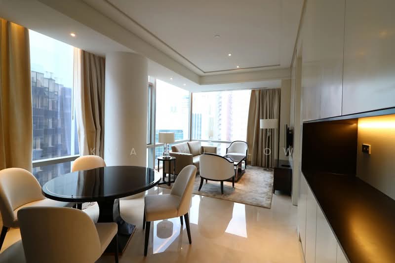 Service Residence for Rent at Pavilion Suites - Kwai Mui Low - Living Room - PropertyGuru.com.my