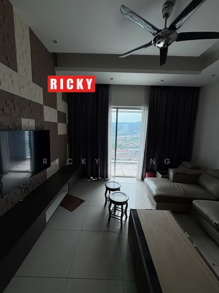 Kondominium untuk Disewa di Elit Heights @ Bayan City - Ricky Wong - Living Room - PropertyGuru.com.my