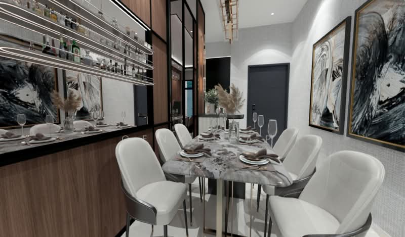 Servis Apartment untuk Dijual di Riverhaus - Genki Yap - Dining Room - PropertyGuru.com.my