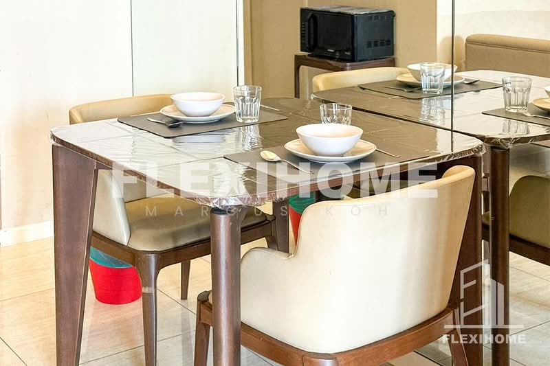 Service Residence for Rent at Dorsett Residences Sri Hartamas - Marcus Koh - Dining Room - PropertyGuru.com.my