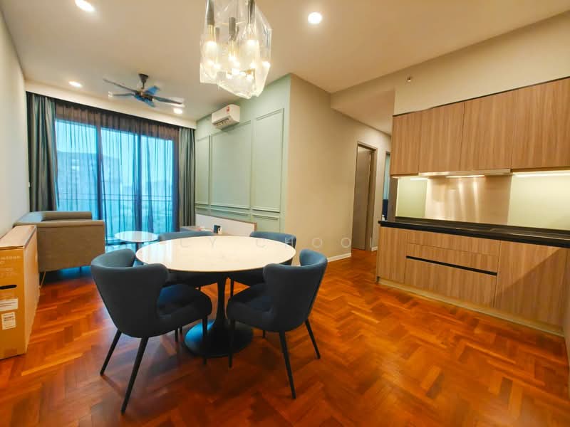 Servis Apartment untuk Disewa di Bloomsvale Menara Vista Petaling - CY Chooi - Living Room - PropertyGuru.com.my