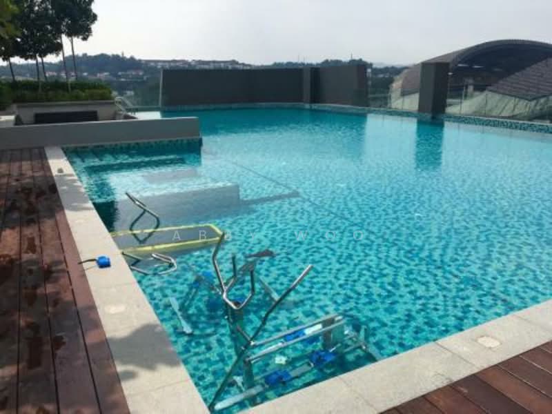 Service Residence for Rent at Emira Residence - Abby Woo - Pool - PropertyGuru.com.my