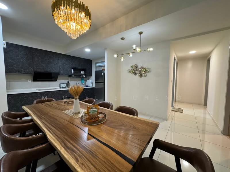 Servis Apartment untuk Disewa di Emerald 9 - MICHELLE CHENG - Dining Room - PropertyGuru.com.my