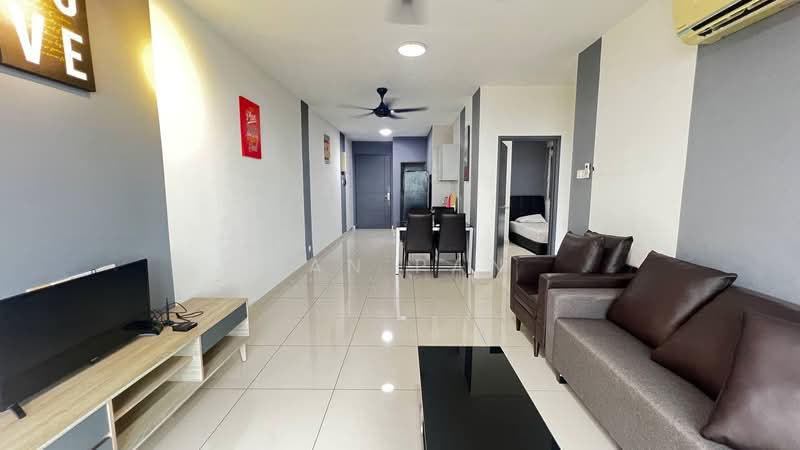 Service Residence for Rent at KSL Residence @ Daya - Pan Pan - Living Room - PropertyGuru.com.my