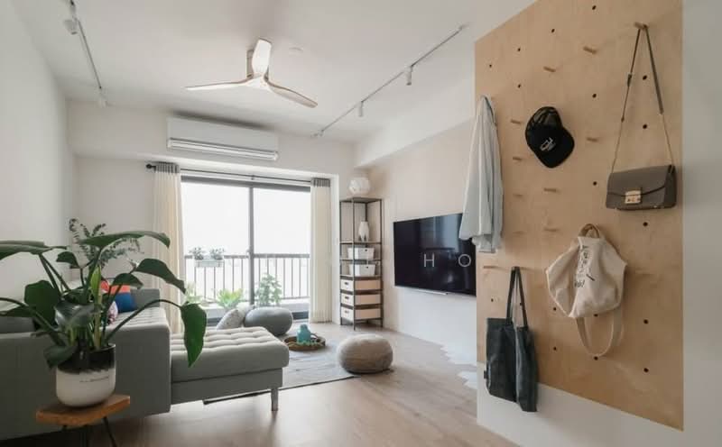 Servis Apartment untuk Dijual di The Netizen - Chloe Ho - Living Room - PropertyGuru.com.my