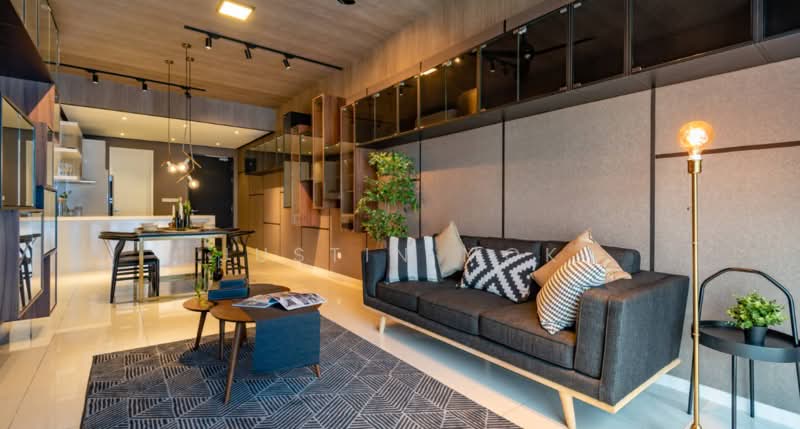 Service Residence for Sale at Alanis Residence - Justin Mok - Living Room - PropertyGuru.com.my
