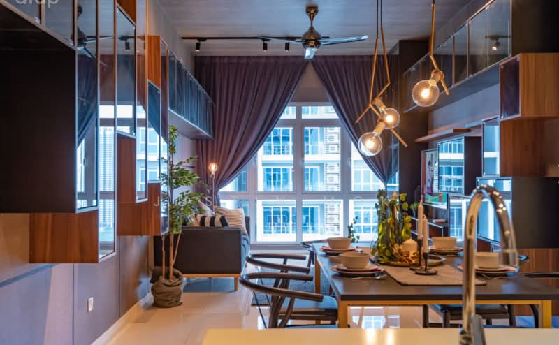 Service Residence for Sale at Alanis Residence - Justin Mok - Living Room - PropertyGuru.com.my