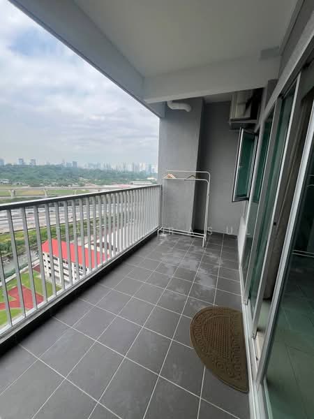 Service Residence for Rent at Serviced Residence @ Razak City Residences (RC Residences) - Farah Rasul - Balcony - PropertyGuru.com.my