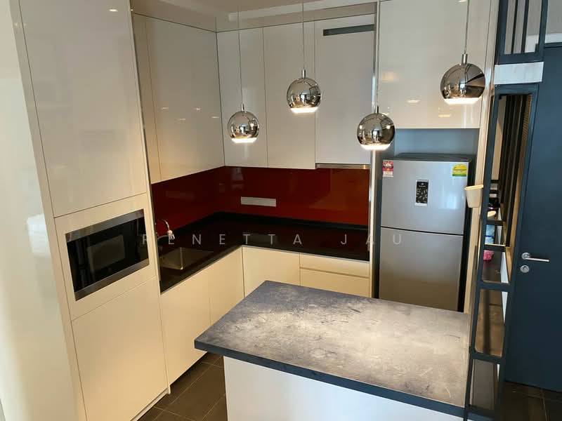 Service Residence for Rent at Arcoris Residences - Renetta Jau - Kitchen - PropertyGuru.com.my