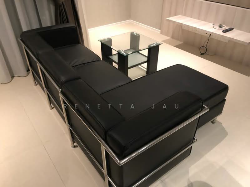 Service Residence for Rent at Arcoris Residences - Renetta Jau - Living Room - PropertyGuru.com.my