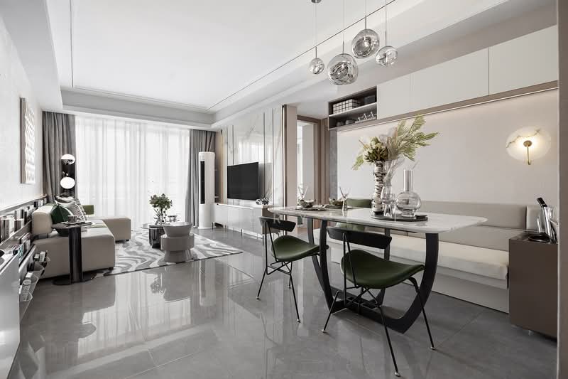 Service Residence for Sale at Twin Arkz - Keffery Lee - Living Room - PropertyGuru.com.my