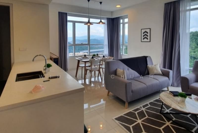 Service Residence for Rent at The Ridge - Wincent Chuah - Living Room - PropertyGuru.com.my