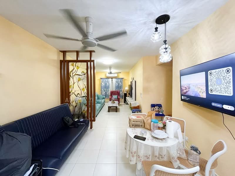 Apartment for Sale at De Bayu Apartment - Amzar Faiz - Living Room - PropertyGuru.com.my