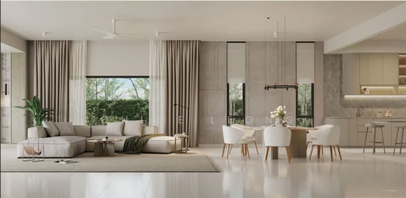 3-storey Terraced House for Sale in Seksyen U15 (Shah Alam) - Chloe Leong - Living Room - PropertyGuru.com.my