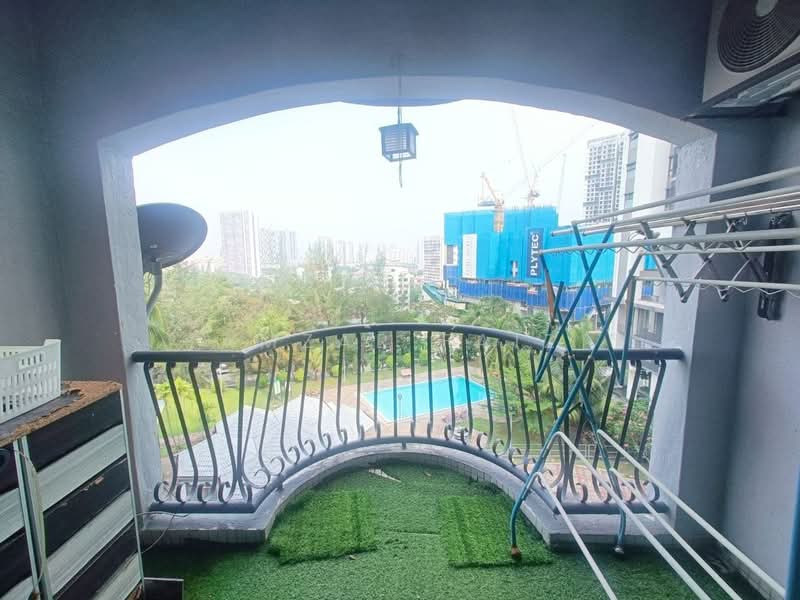 Pangsapuri untuk Dijual di Sri Ledang - Amzar Faiz - Balcony - PropertyGuru.com.my
