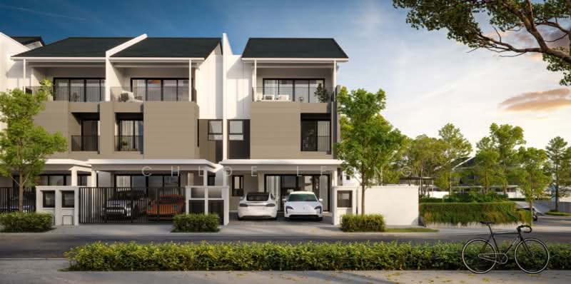 3-storey Terraced House for Sale in Seksyen U15 (Shah Alam) - Chloe Leong - Exterior - PropertyGuru.com.my