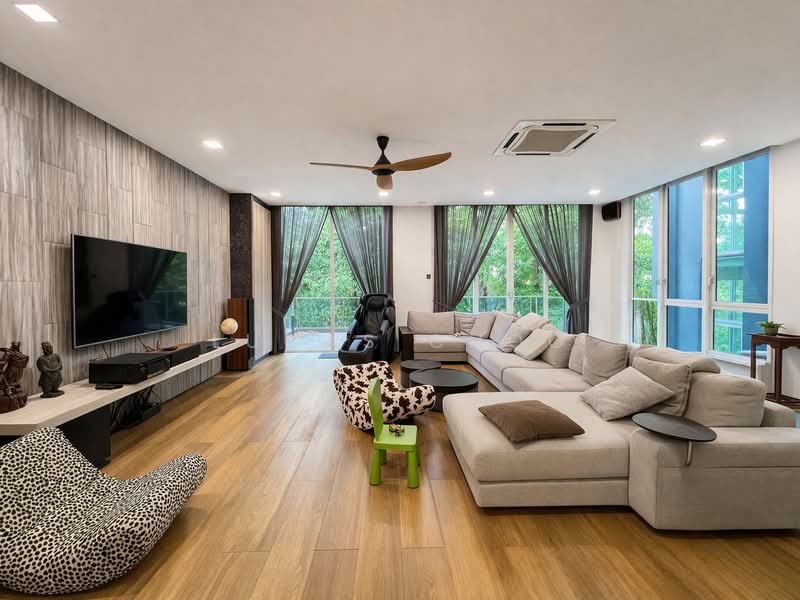 Twin Villa for Sale in Taman Melawati (Ulu Kelang) - Lucas Choo - Living Room - PropertyGuru.com.my