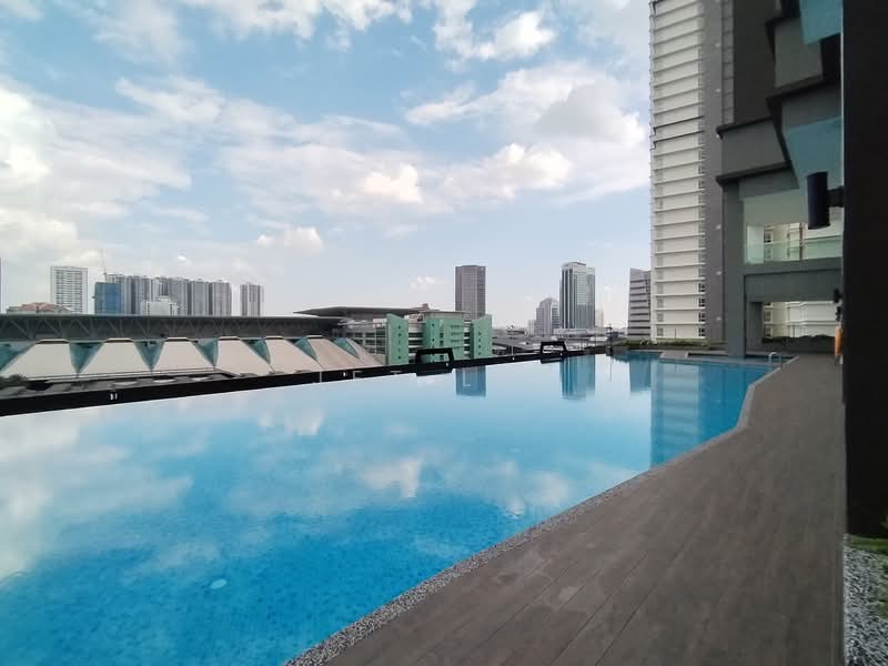 Service Residence for Sale at Twin Tower Residence - Jet Lee - View - PropertyGuru.com.my