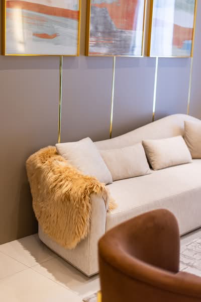 Service Residence for Sale at Golden Crown Residence - SF Chin - Living Room - PropertyGuru.com.my