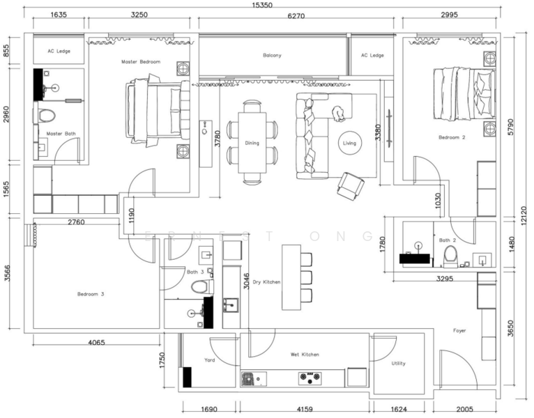 Condominium for Rent at Allevia - Ernest Ong - PropertyGuru.com.my