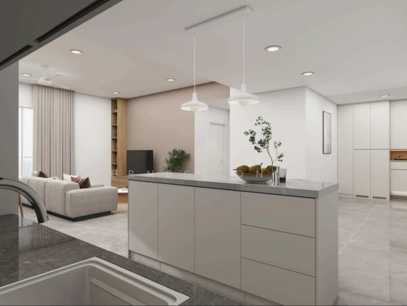 Condominium for Rent at Allevia - Ernest Ong - Living Room - PropertyGuru.com.my