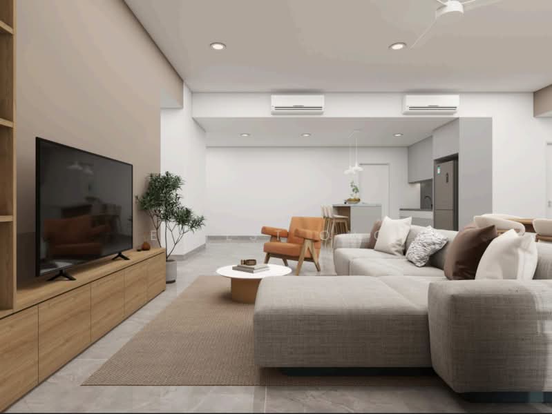 Condominium for Rent at Allevia - Ernest Ong - Living Room - PropertyGuru.com.my