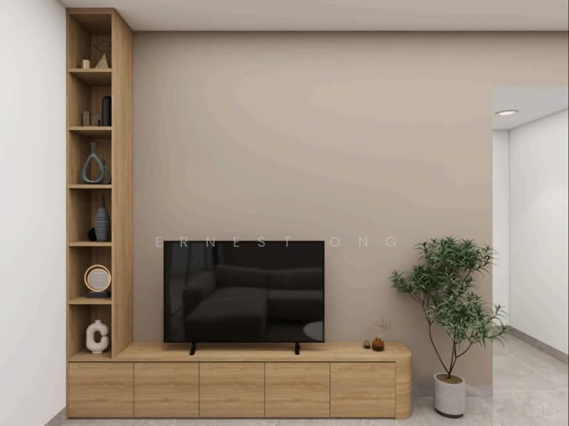 Condominium for Rent at Allevia - Ernest Ong - Living Room - PropertyGuru.com.my