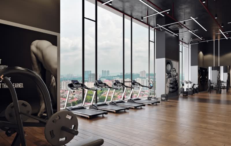 Service Residence for Sale at Paragon Gateway - Edven Ng - Gym - PropertyGuru.com.my