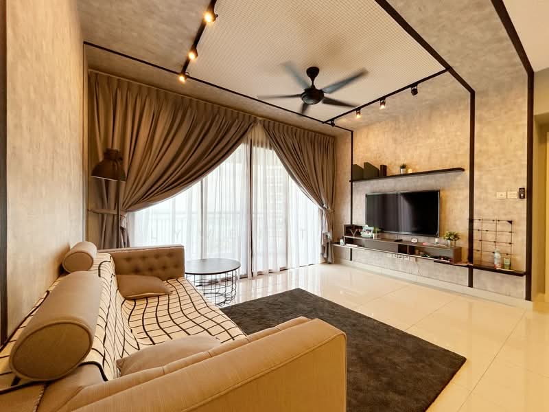 Condominium for Sale at Teega Residences - Lywen Thye - Living Room - PropertyGuru.com.my