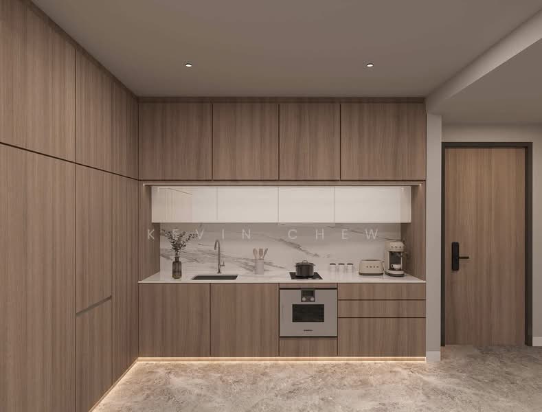 Servis Apartment untuk Dijual di CloutHaus Residences - Kevin Chew - Kitchen - PropertyGuru.com.my