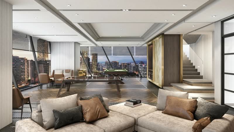 Service Residence for Sale at SO Sofitel Kuala Lumpur Residences - Kevin Chew - Living Room - PropertyGuru.com.my