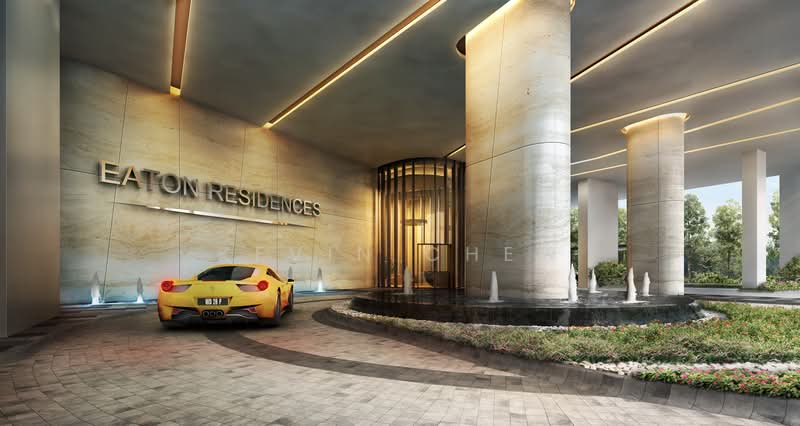 Service Residence for Sale at Eaton Residence - Kevin Chew - Entrance - PropertyGuru.com.my