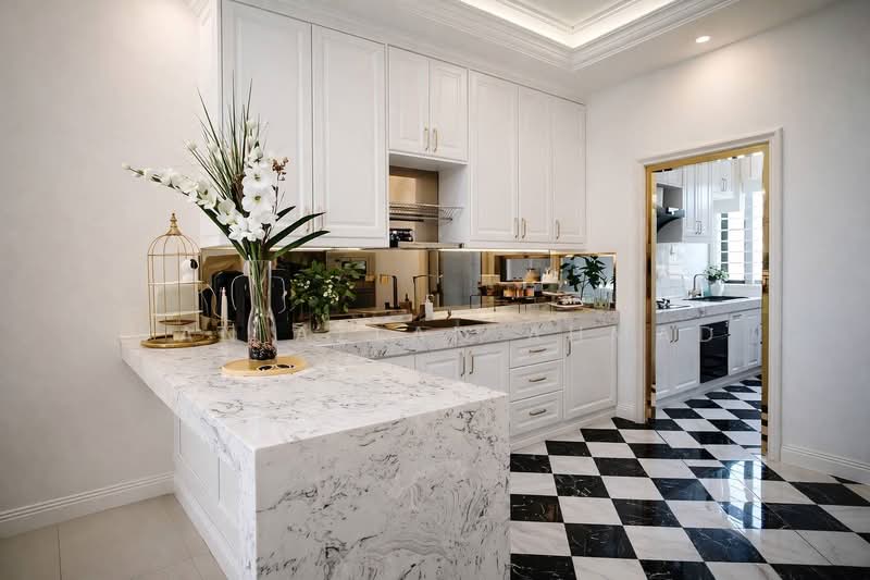 Rumah Teres 2 Tingkat untuk Dijual di Eco Grandeur (Puncak Alam) - Wan Azlan Ahmad - Kitchen - PropertyGuru.com.my