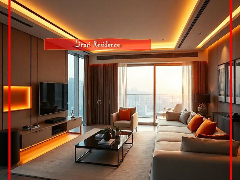 Condominium for Sale at Linari - Alicia Ang - Living Room - PropertyGuru.com.my